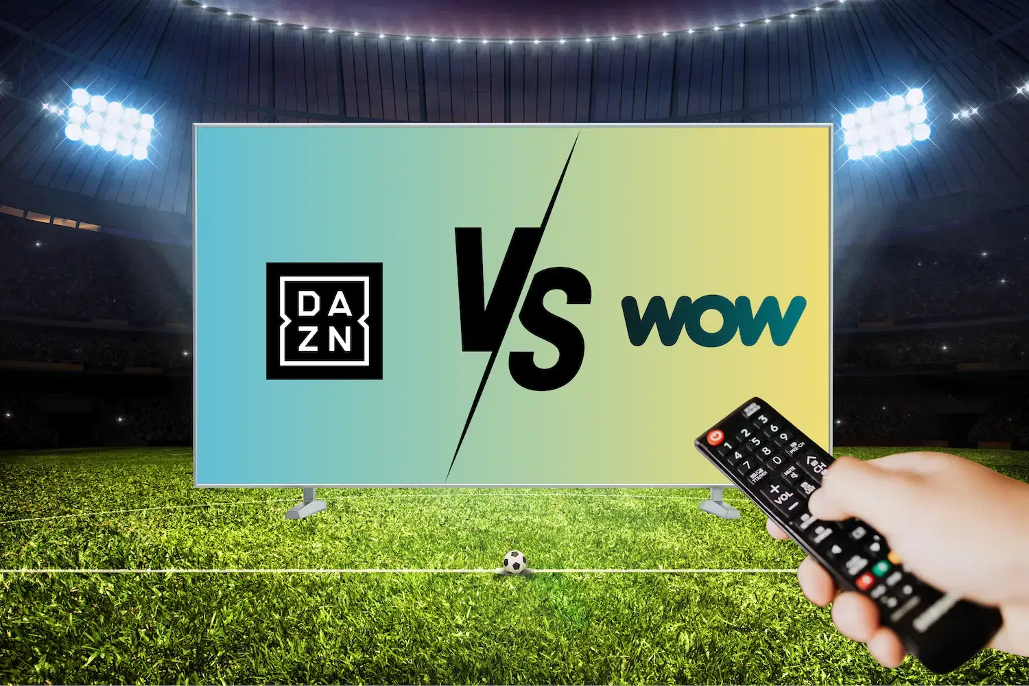 DAZN vs. WOW: Sport-Streaming im direkten Vergleich
