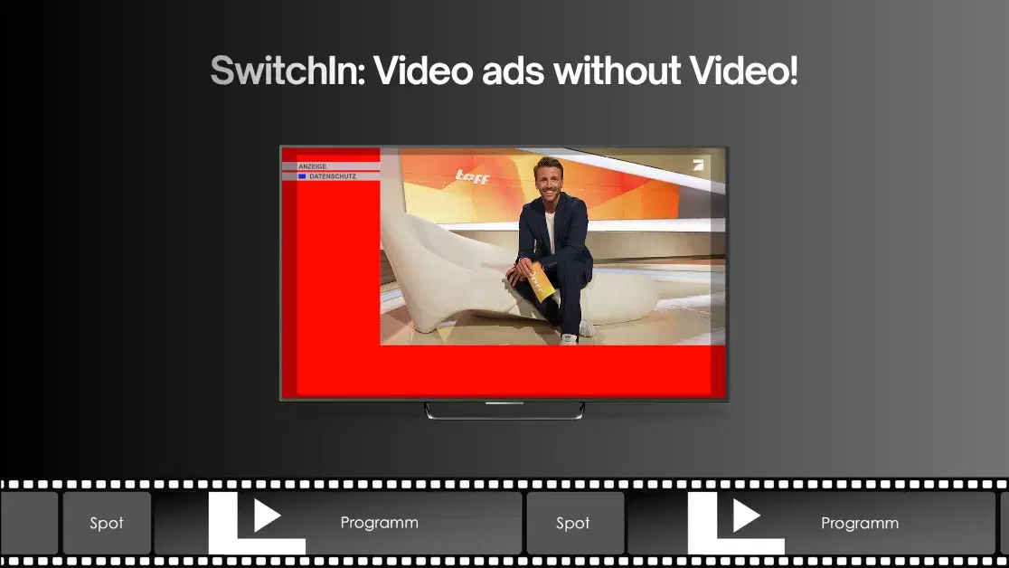 TV advertising without a spot on a small budget