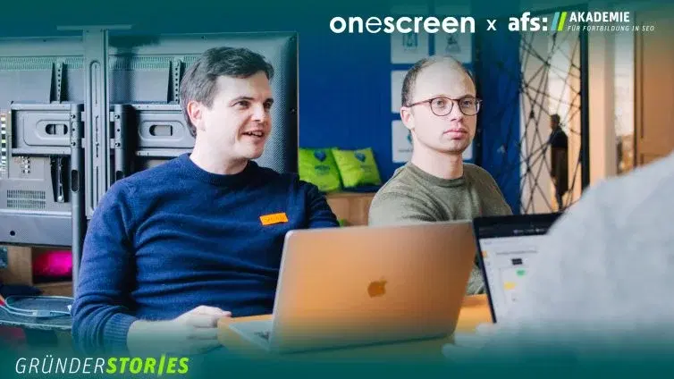AFS-Akademie founder story: interview with the onescreen founders