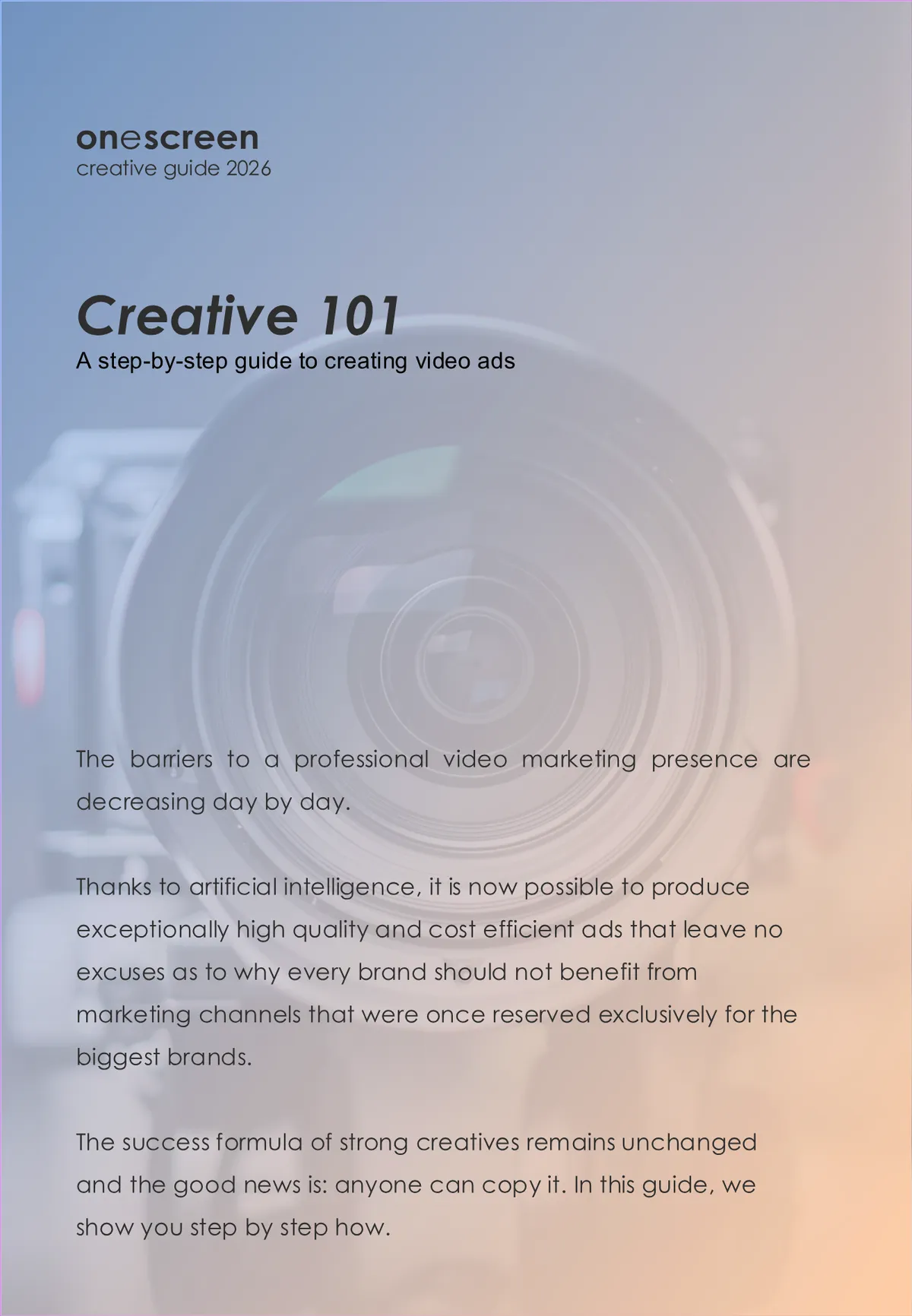 Creative Guide 2026
